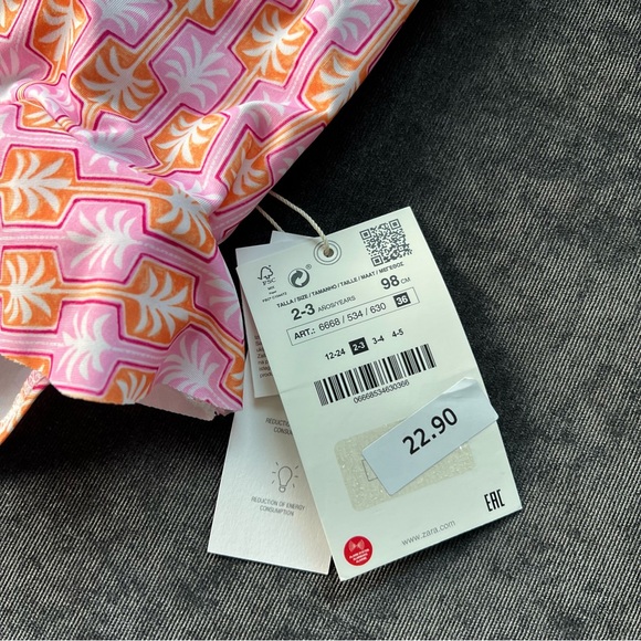 NWT Zara Toddler Swimsuit - Picture 3 of 13